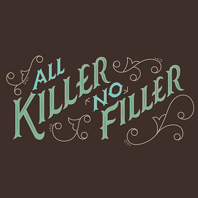 Gothic Lettering illustration lettering typography