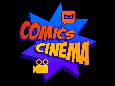 Logo for the Comics Shop comics logo shop