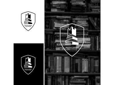 Library logo book branding cast le contest design graphic design library logo minimal