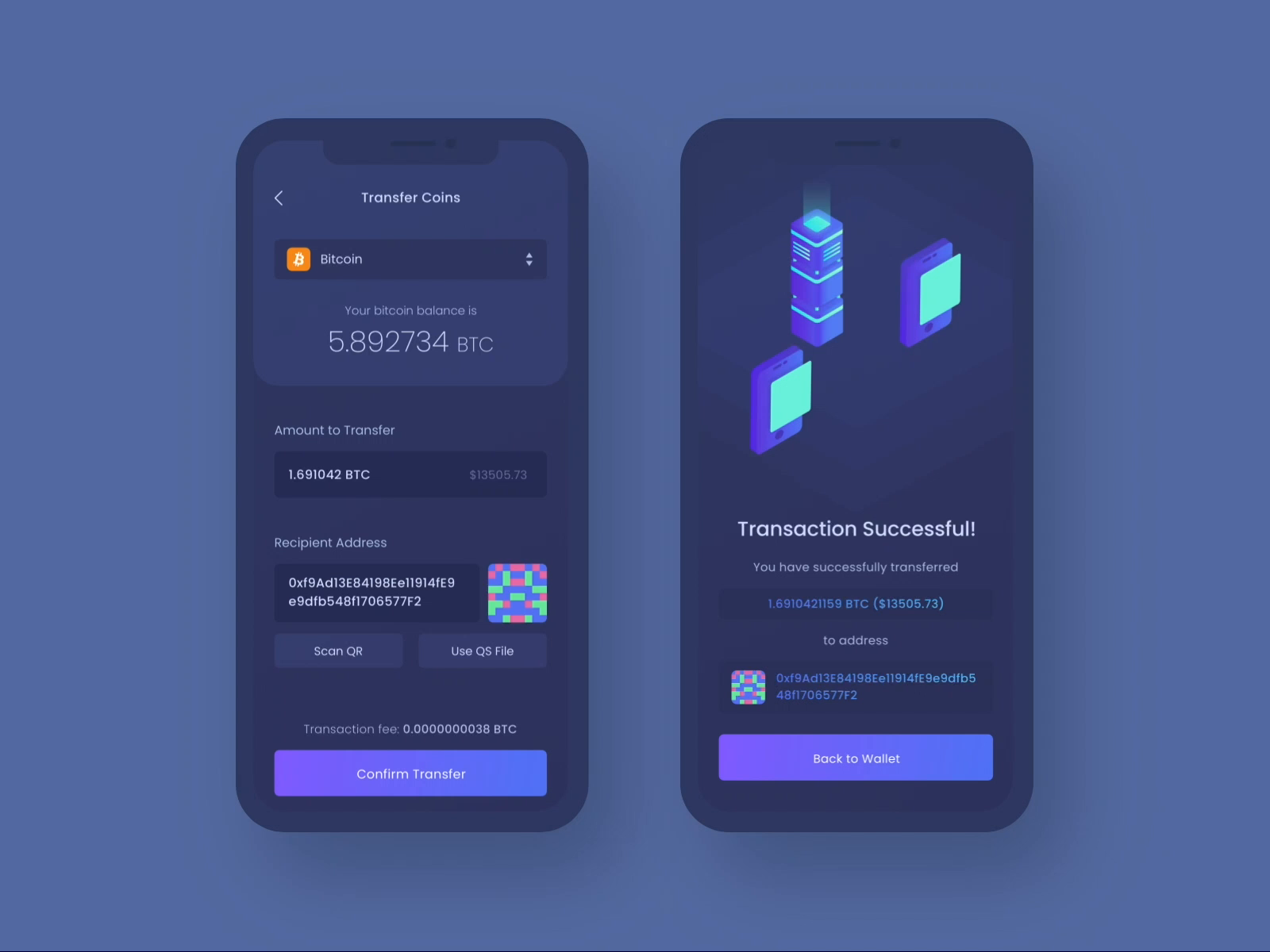Bitcoin Transaction - Crypto Wallet Mobile App by Saleh Riaz Qureshi on  Dribbble