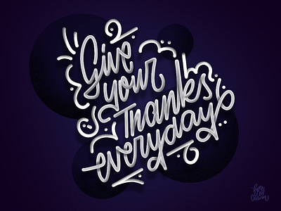 Give your thanks everyday applepencil art artspotlight communityovercompetition creative design digitalart goodtype goodvibesonly handlettering inspiration ipadlettering ipadpro likeforlike love motivation myteam picoftheday procreate typebycalvin