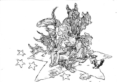 Star Star drawing illustration storyboard storyboard artist