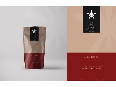 Dribbble Weekly Warm-Up / Lori Caffe albania albanian caffee coffee minimal design minimal packaging mockup package package design packagedesign packaging packaging design shqip