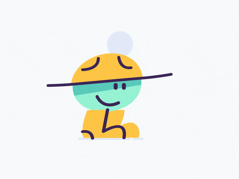 Gumboot M8 2d animation character gif walk cycle