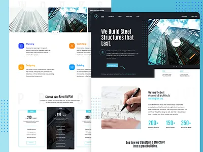 Website design | Homepage architecture studio website graphic design graphics homepage homepage design icon interface design landing page services site typography ui user user interface ux web web design webpage webpage exploration website