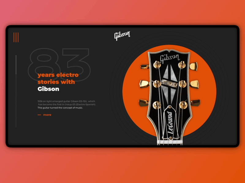 Example of Gibson stories (concept)