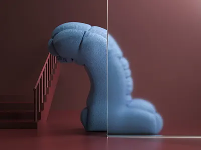 Inflate - Number 02 3d design illustration inflatable number typography