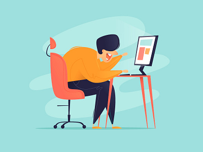 Game player cartoon character competition computer design flat game game player games gaming illustration interior internet man play vector virtual reality