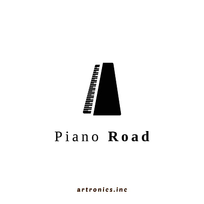 Piano Road Logo brand brand identity branding branding agency illustration logo piano road