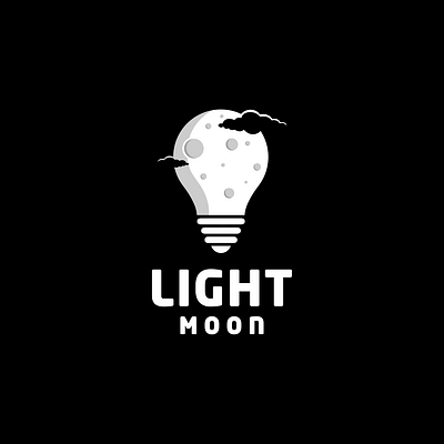 light moon art designer lampe light logodesign logodesigner moon smart space