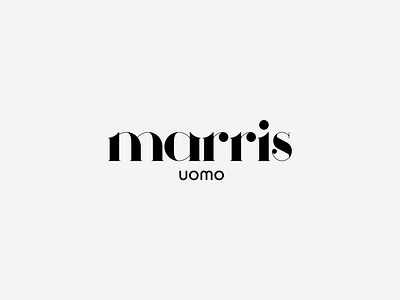 Marris Uomo | Men's Clothing branding clothes clothing design golden ratio goldenratio greece logo logo design logodesign logos logotype men minimal typeface typogaphy typography uomo vector