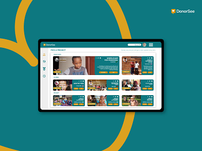 DonorSee Proposal design donate donation donor donorsee donorsee graphic graphic design graphicdesign interface see ui ui design ux ux design web web design