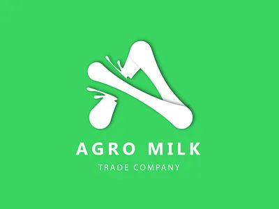AgroMilk Logo desigh figma icon illustration illustrator logo photoshop vector web design website