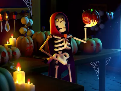 All That FPS 3d animation character design halloween illustration nick nickelodeon