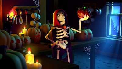 All That FPS 3d animation character design halloween illustration nick nickelodeon