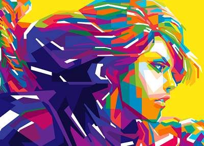 windranger abstract abstract art abstract design beautiful colorful colors design dota dota2 geometric popart wpap