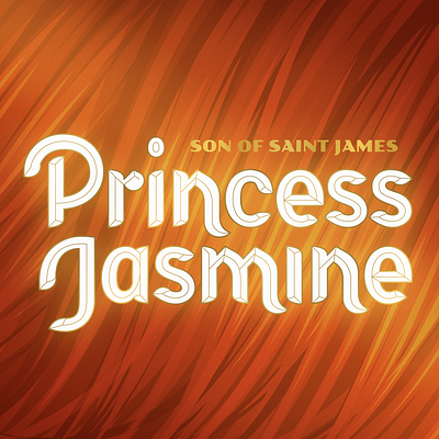 Princess Jasmine - More Progress album artwork band jasmine lettering music princess type