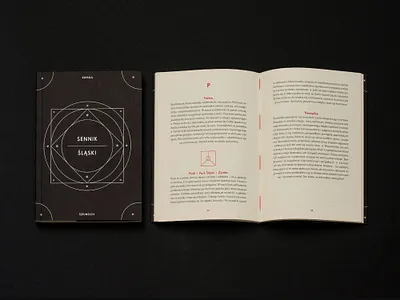 Sennik Śląski・Silesian Dreambook black book dream geometric geometry magic mystic occult