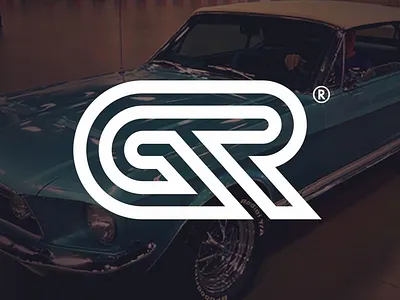 Generation Gap Restorations branding cars generation identity logo logomark logos logotype monogram restoration typography