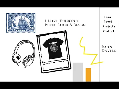 Interactive Folio Idea design graphic design ui ux web web design