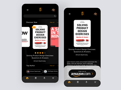 Daily UI #98 | Advertisement ads adv advert advertise advertisement advertisements advertising amazon book shop concept daily ui daily ui 098 daily ui challenge dailyui dailyuichallenge ecommerce interface redesign ui ux