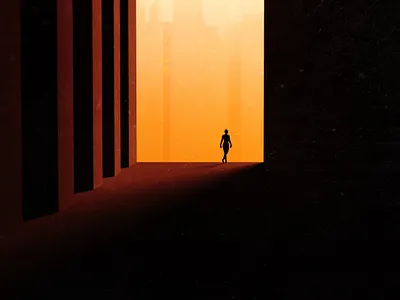 Hall 3d 3d art 3d artist 3drender 3drendering blade runner blade runner 2049 bladerunner blender blender 3d blender3d blender3dart design graphic design graphicdesign minimal render rendered rendering renders