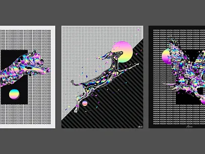 Minimalist Poster Tutorial animal deer eagle gradient minimal minimalist professional skillshare tiger tutorial type typeface typography