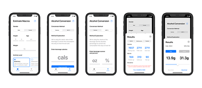 Find Your Macros Design app design branding design ios iosdesign mobile app mobile app design mobileapp