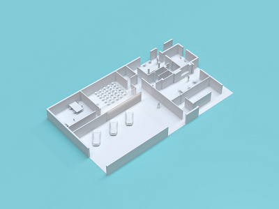 Something Different :) WIP 3d 3d art 3d artist 3d illustration architechture archviz c4d corona representation