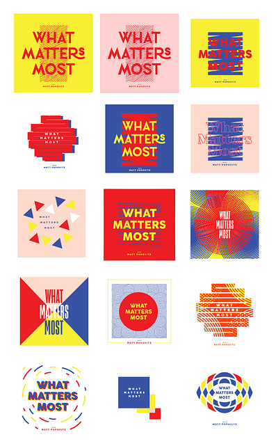 WMM2 branding design illustration matters minimal most podcast podcast art vector what what matters most