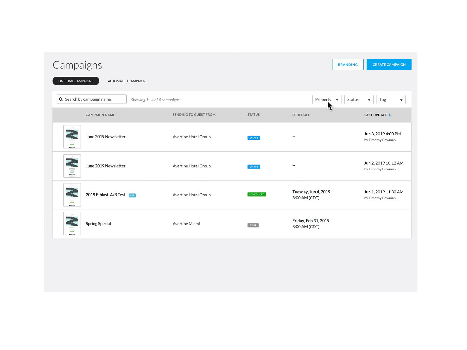 Filter Behavior ui