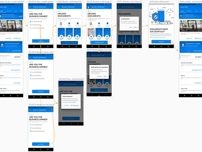 GoSeemba - Verification flow app design flow startup ui ux