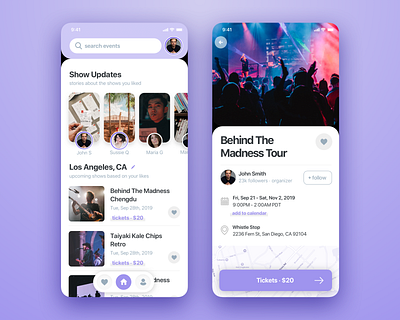 Event Managing App Concept app design flat ios iphone mobile sketch ui ux