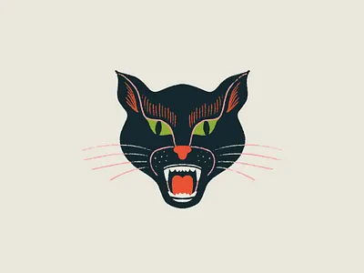 16 INKTOBER - WILD cat inktober wild