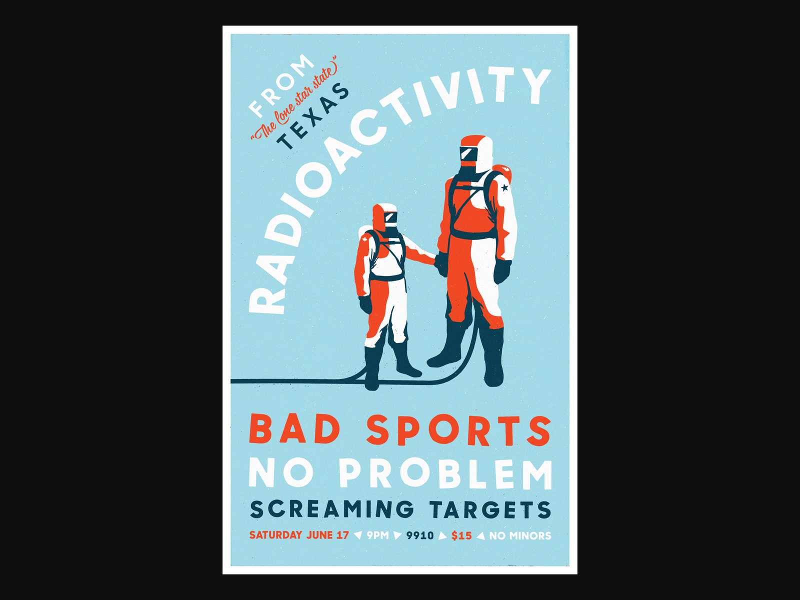 Example of Radioactivity Poster