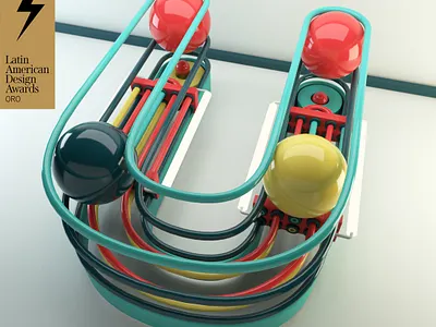 Letter U PlayFont 3d 3d artist 3dfont 3dillustration 3dtype 3dtypo illustration playfont type typeface