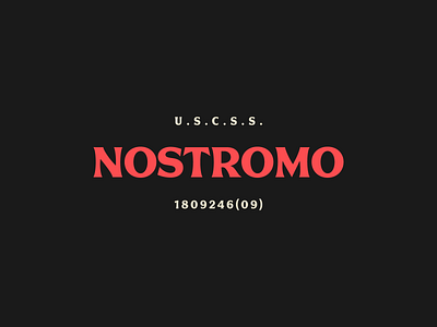 Tour of Terror | Nostromo Type alien film horror inktober nostromo scary spooky tour of terror type typography