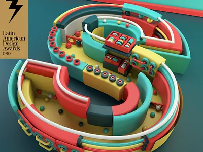 Letter S PlayFont 3d 3d artist 3dfont 3dillustration 3dtype 3dtypo constructivism design playfont type