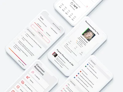 Mobile Intranet Design mobile design ui uidesign ux ux design