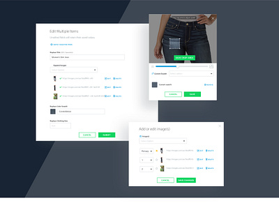 Image Management microinteractions product design ui deisgn ux design