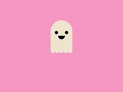 Ghosty candy corn cute design ghost gif gif animation halloween halloween party illustration illustrator pink spooky
