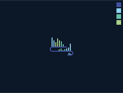 Aurora Borealis adobeillustator branding design flat icon illustration logo ui