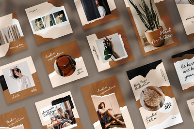 Suns Instagram Pack abstract blogger presets branding canva canva template cover feminime girl boss instagram instagram post instagram stories instagram template ladypreneur layout minimal moodboard photography presentation template ui