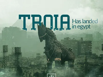 Troia has landed in egypt ads campaign socialmedia teaser troia