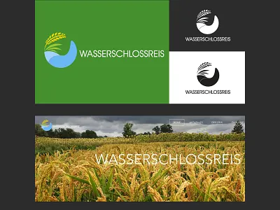 WASSERSCHLOSSREIS LOGO CONCEPT branding design design graphic flat illustration illustrator logo logo branding logobrand photoshop simple design simple logo