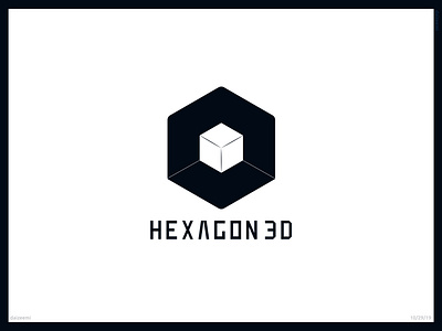 Hexagon Shape Exploration branding design flat icon illustration lettering logo minimal typography vector