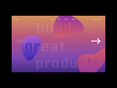 Gradient Exploration design gradient gradient color gradient design minimal web