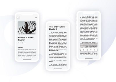 Read app interface 3 app ui