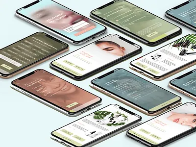 Skinscape: Personalization experience app branding card sorting customer experience design research figma identity personalization product design screens skincare ui ui design user flow ux ux design ux research visual design