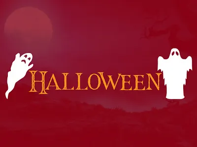 Halloween background clean design halloween design photoshop typography